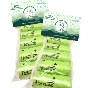 Bolsa Para Mascotas Biodegradable - 10 Rollos 140 Bolsas