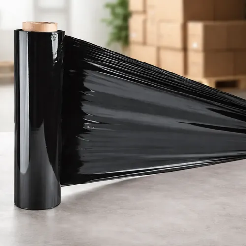 Vinipel Industrial Negro 300mts X 50cm Stretch Biodegradable Homaland Bio - Imagen 3
